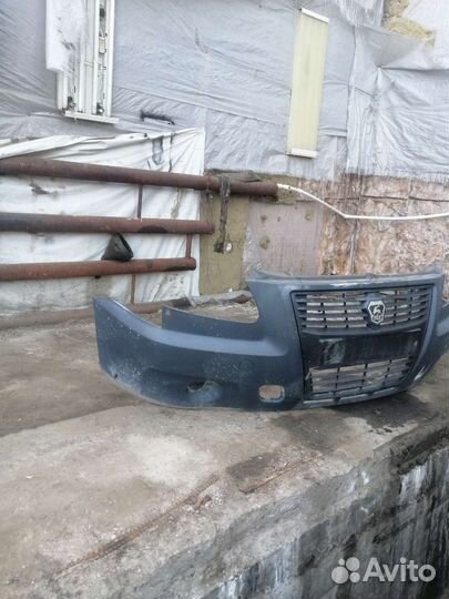 Бампер на газель
