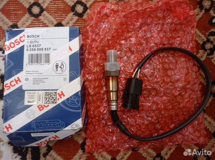 Датчик кислорода (лямбда зонд) ваз Bosch 025800653