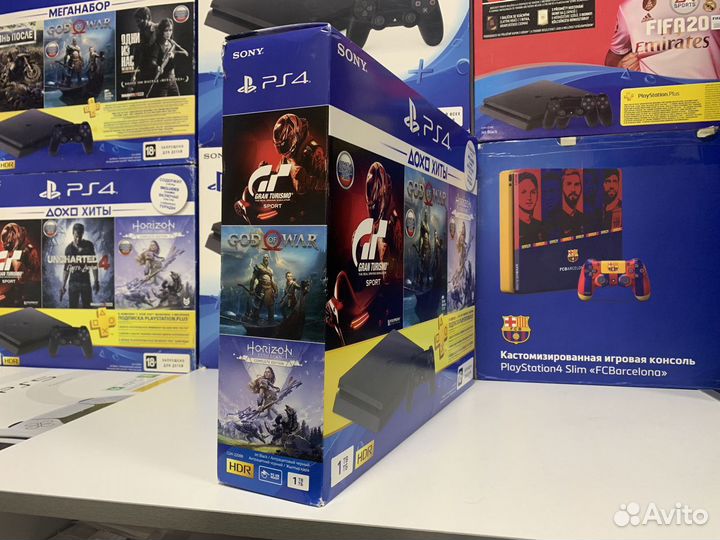 PS4 Slim 1Tb Новая