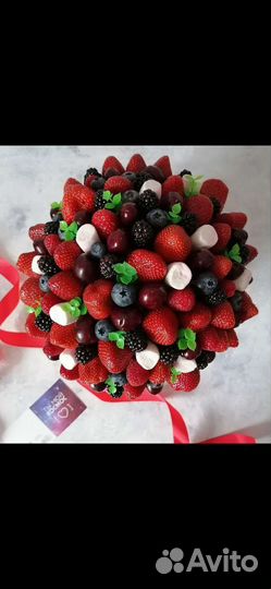 Съедобные букеты. Букет из ягод