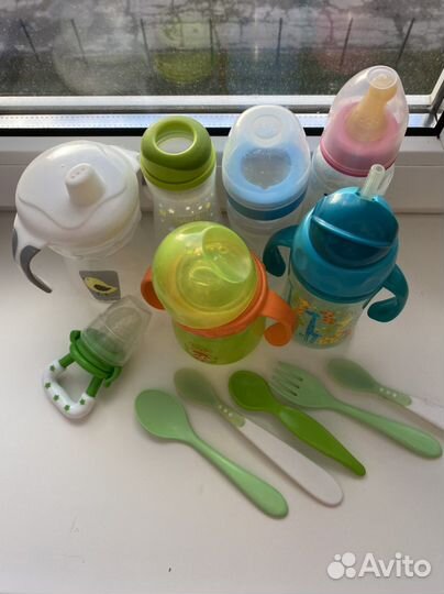 Поильник с трубочкой