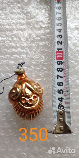 Елочные игрушки СССР на прищепке