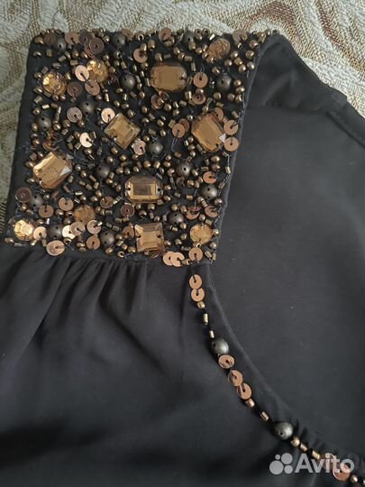 Блузка с баской