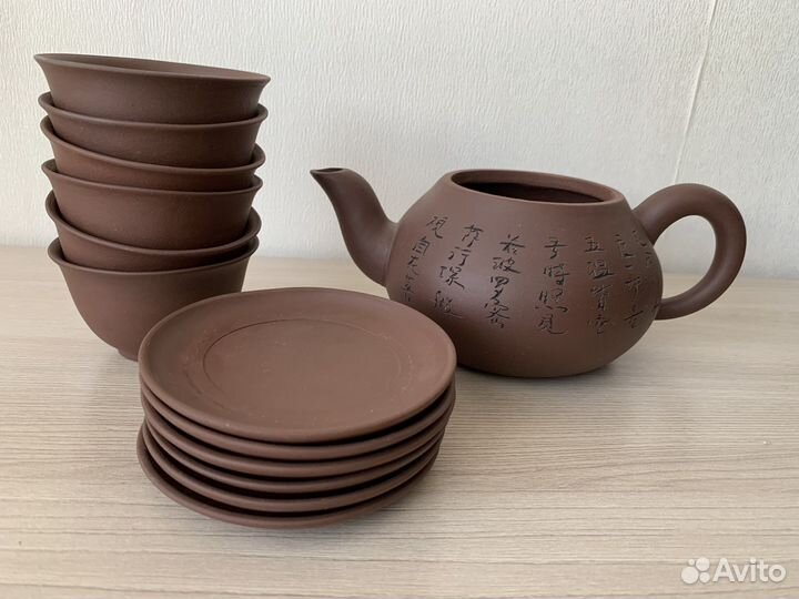 Китайский чайный набор из глины