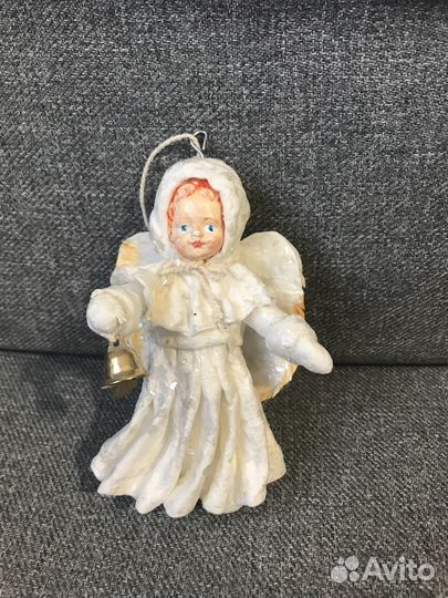 Ватные елочные игрушки