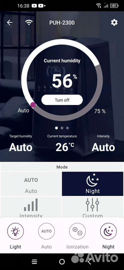 Увлажнитель Polaris