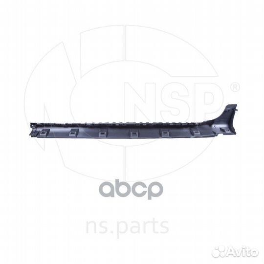 Накладка порога R renault Duster 2010- NSP NSP