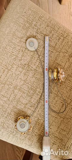 Зажимы прихваты для штор 2 шт