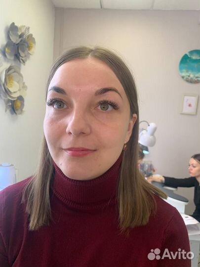 Долговременная Укладка, покраска Бровей