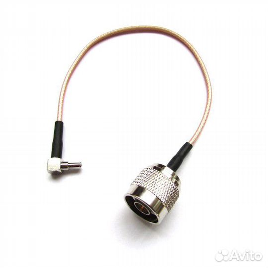 Переходник «пигтейл» CRC9 штекер угловой-N-штекер