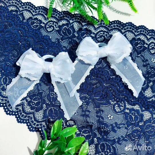 Школьные бантики, галстуки, воротнички