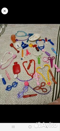 Куклы и другие игрушки пакетом