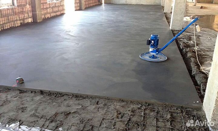 Стяжка пола / полусухая стяжка