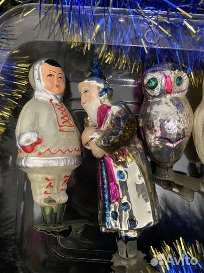 Елочные игрушки СССР