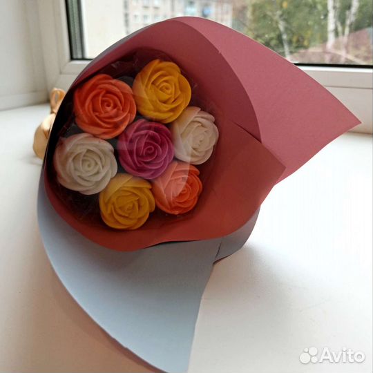 Букет из шоколадных роз