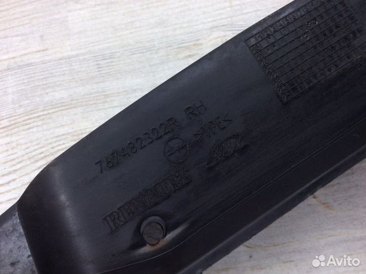 Брызговик задний правый Renault Arkana пробег 46