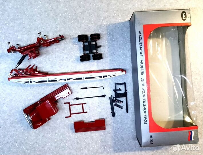 Коллекционные машинки СССР 1 43, детали зис - 6