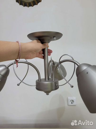 Люстра потолочная подвесная бу