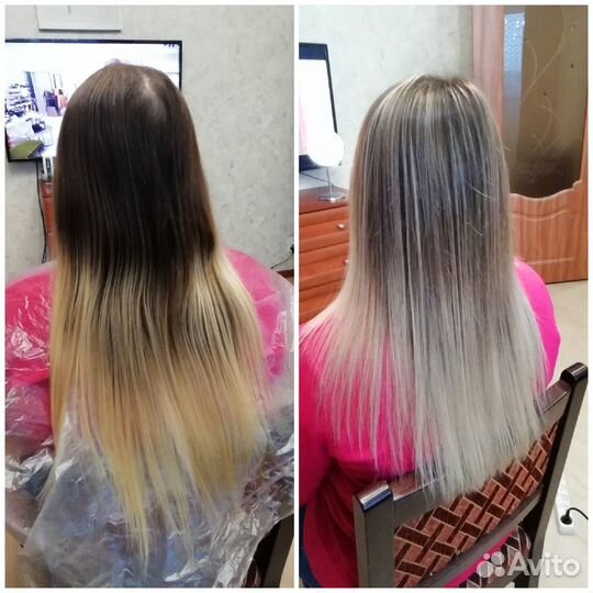 Стрижки, сложное окрашивание, полировка, ботокс