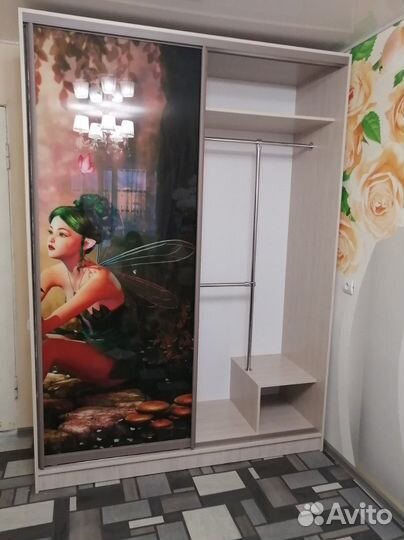 Шкаф купе с фотопечатью бу