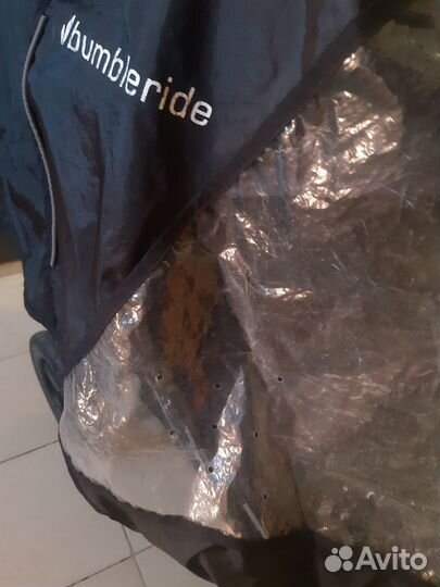 Дождевик на коляску bumbleride для двойни