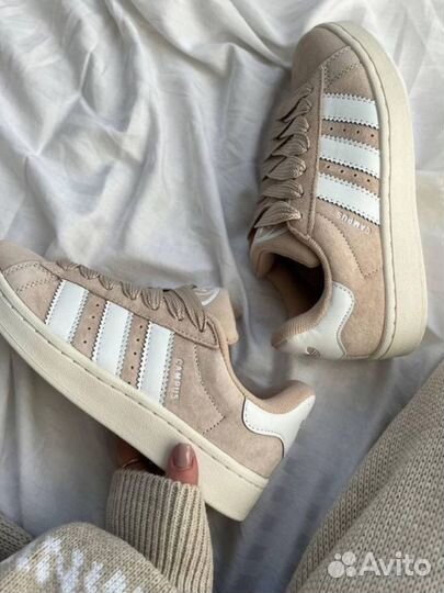 Adidas Campus 00s бежевые