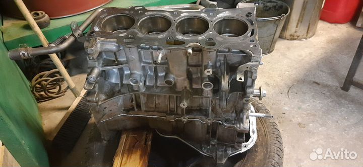 Блок цилиндров (шорт-блок)с документами 1AZ toyota