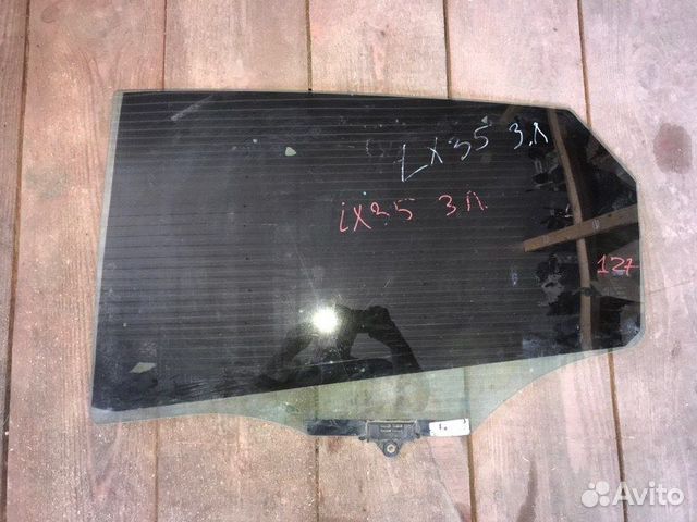 Стекло двери заднее левое Hyundai Ix35