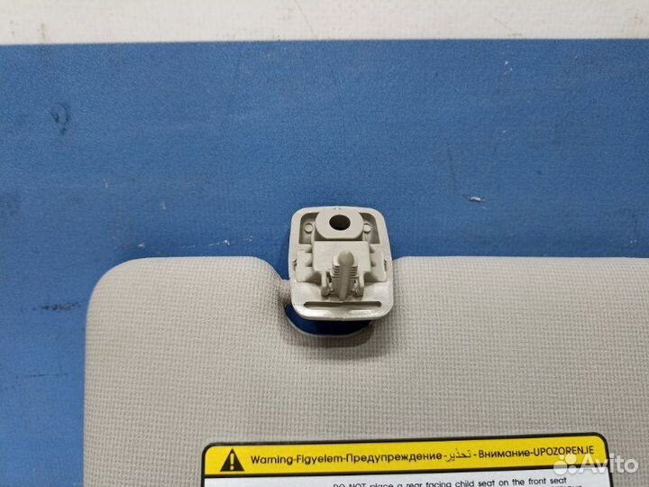 Козырек солнцезащитный передний правый Kia Picanto