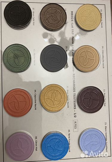 Тени для век Ив Роше