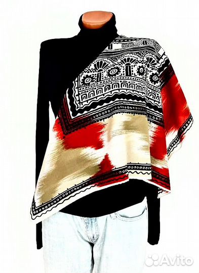 Платок винтажный Texture. Италия. Оригинал