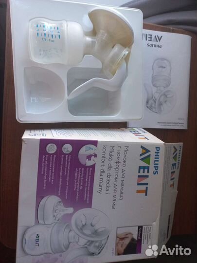 Молокоотсос avent ручной