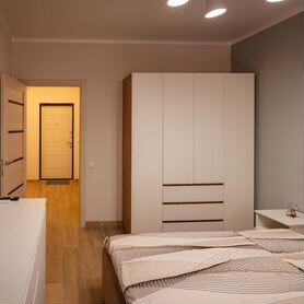 1-к. квартира, 47 м², 2 кровати