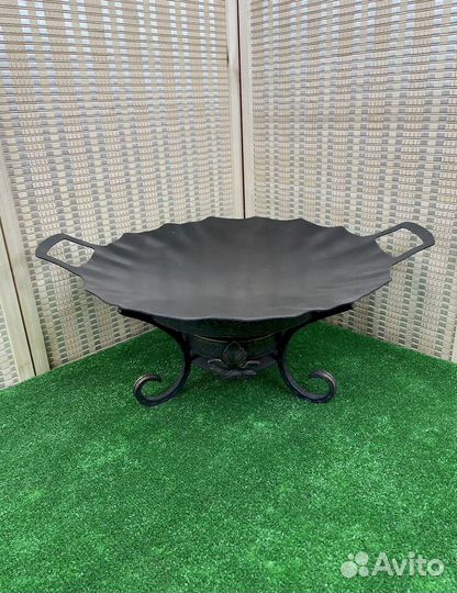 Садж из вороненой стали 50 см