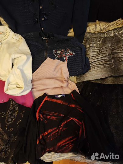 Вещи пакетом на девочку размер 134 140