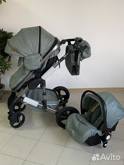Коляска трансформер 2 в 1 (новая) LuxMom