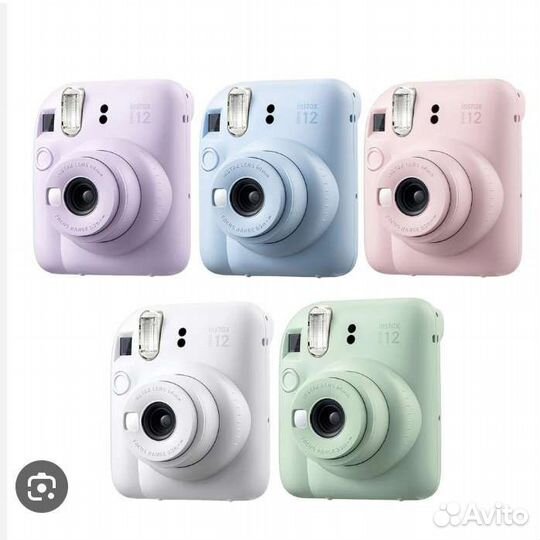 Фотоаппарат instax Mini 12,цвета в ассортименте