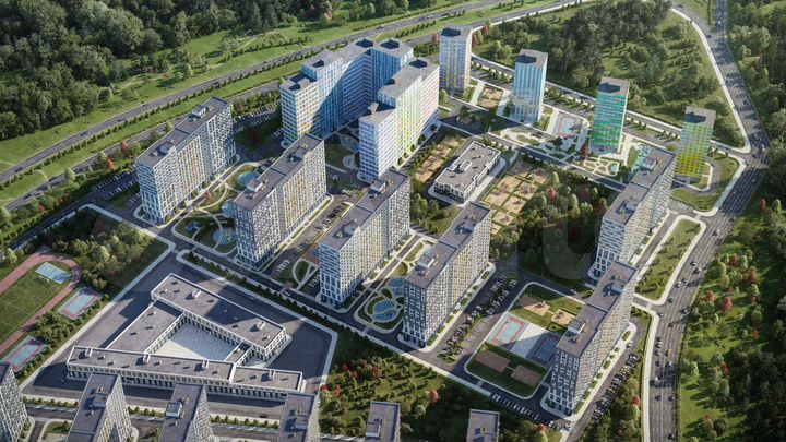 1-к. квартира, 41,5 м², 13/17 эт.