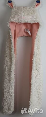 Шапка-шарф кошечка с ушками