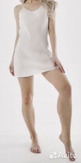 Ночная сорочка женская атласная 44 р-р