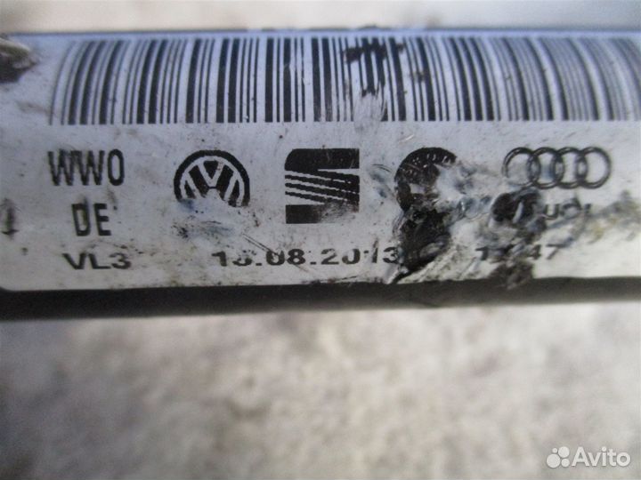 Привод передний левый Volkswagen Touran 1T3 cthc