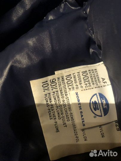 Пуховик мужской North sails оригинал