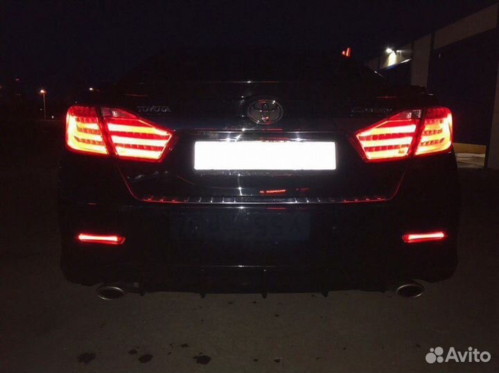 Camry 50 Катафоты LED Фонари в задний бампер H9CY6