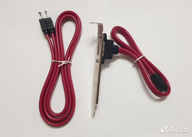 Планка esata-SATA и кабель esata-esata