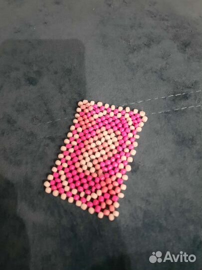 Карта UNO из бисера