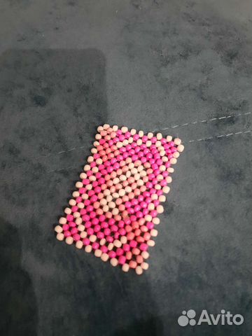 Карта UNO из бисера