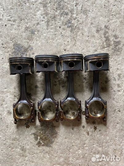 Поршень с шатуном ауди а4 б6 1.8 т