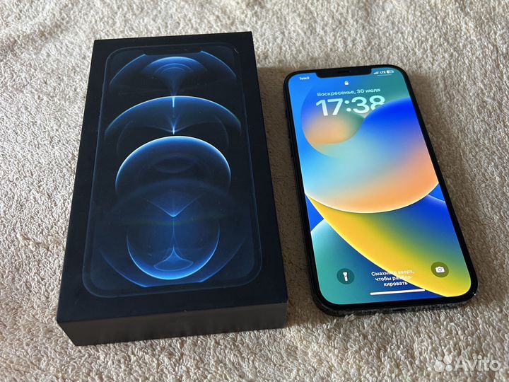 iPhone 12pro max 128 акб 89. рст