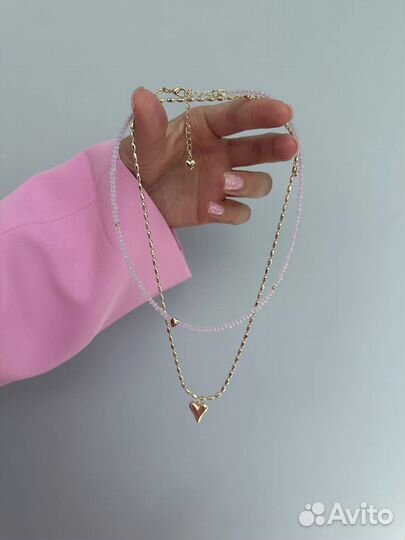 Чокер и серьги