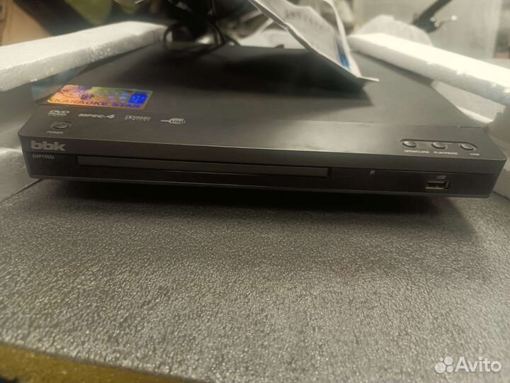 Dvd плеер bbk с караоке